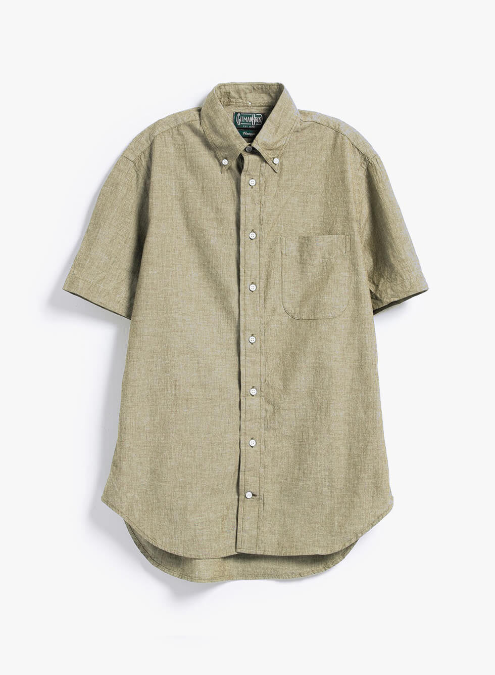 MOTO Denim Fitted Shirt MOTO Denim Fitted Shirt