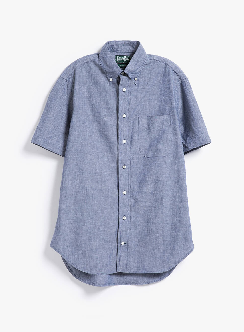 MOTO Denim Fitted Shirt MOTO Denim Fitted Shirt