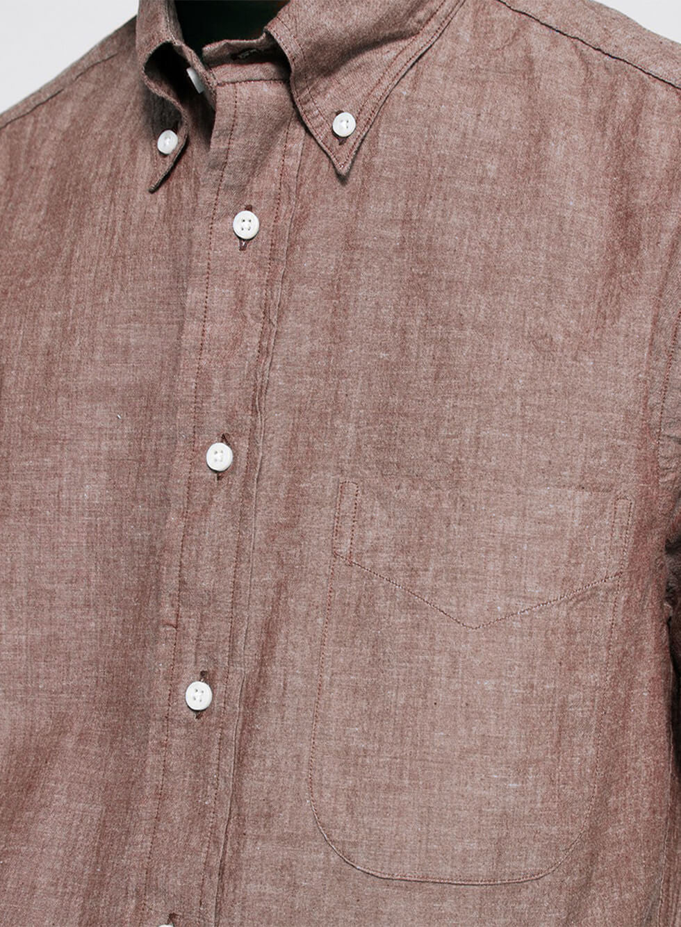 MOTO Denim Fitted Shirt MOTO Denim Fitted Shirt