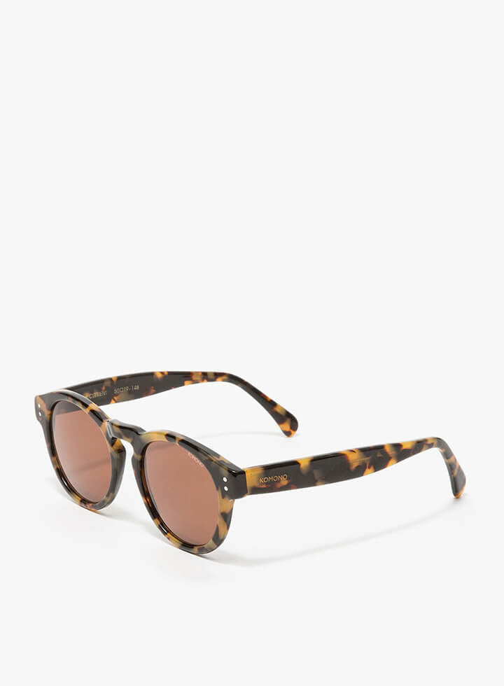 Flat Metal Clubmaster Sunglasses
